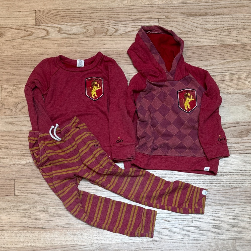 Harry Potter Gryffindor Set Toddler Boys